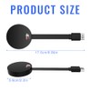Chromecast 4K Device for TV, Wireless HDMI Display Adapter, 5G