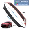 Birbenben Front Hood Bug Deflector Fit for Toyota Highlander 2020-2025,