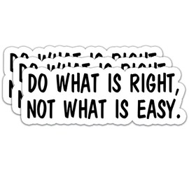 Calcomanías motivacionales de vinilo impermeables para adultos, para laptop, Kindle, botella, botella de agua, teléfono, cuaderno, casco, tamaño 3 x 1 pulgadas