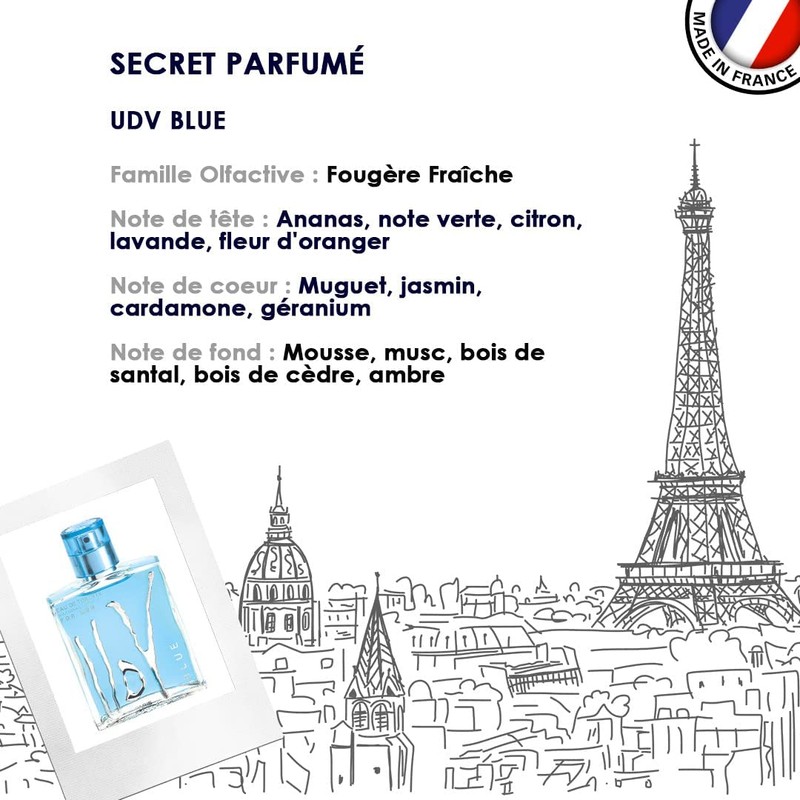 Udv Blue By Ulric De Varens For Men Eau De