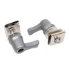 AQIMY Motorcycle Saddlebag Lever Lock Bolt Nut Kit for Harley