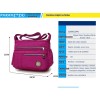 Bolsa Impermeable Dama Bolsa Cruzada Mujer Casual Bolsas