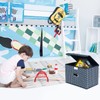 STOREONE Fabric Storage Cube Bins Foldable Organizer Container Collapsible Basket