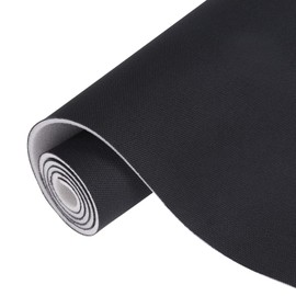 GoldWheel Auto Headliner Fabric Mesh Type 60" Wx98 L with Foam Backing Interior Replacement Headliner Material, for All Vehicles RV Boat Home Roof Upholstery Fabric, Black