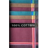 Arenastore Men's Handkerchiefs, 100% Pure Soft Cotton Handkerchief, Pattern Coloured