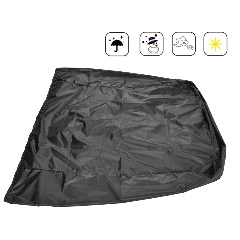 Dust Cover 100x60x90cm Rectangle Dust Sun Protection Weatherproof Breathable Tear