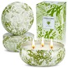 3 x 12oz Citronella Candle Outdoor 3 Wick Soy Wax