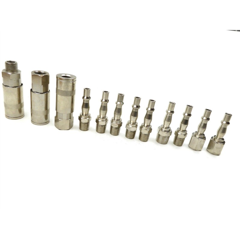 Neilsen CT2887 Quick Connection Couplings and Fittings 12Pcs Set