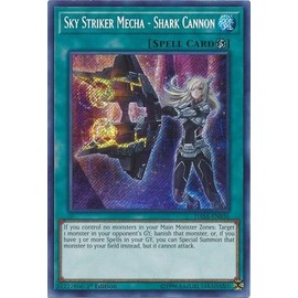 Sky Striker Mecha - Shark Cannon - DASA-EN036 - Secret Rare - 1st Edition