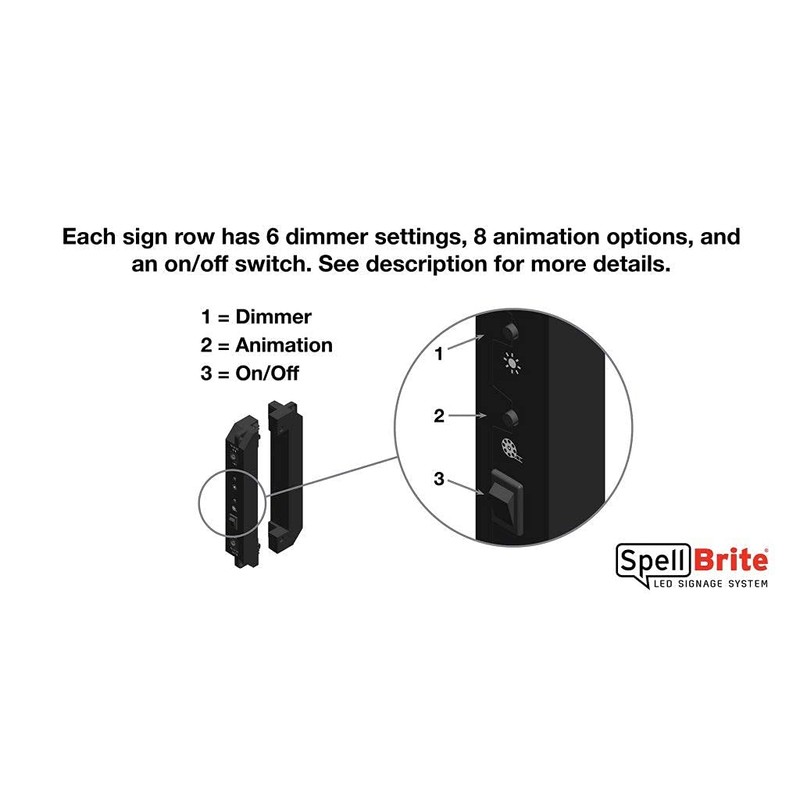 SpellBrite Ultra-Bright Hotel Neon-LED Sign (Neon look, LED performance)