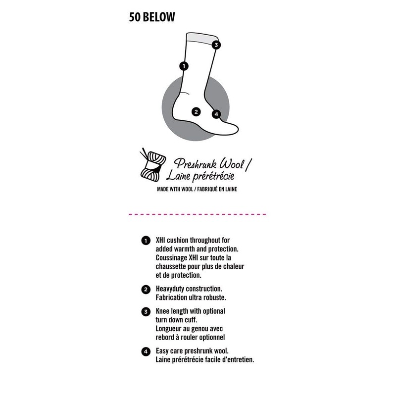 J.B. Field's -50 Below Icelandic Wool Socks for Extreme Cold