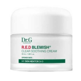 Dr. G Red Blemish Clear Soothing Cream 50ml Skin soothing, moisture supply, smooth application / 닥터지 레드 블레미쉬 클리어 수딩 크림 50ml 피부진정 수분공급 부드러운발림