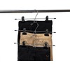 24 Quality Pants Hangers Heavy Duty Add-on Skirt/slack Metal Hanger,