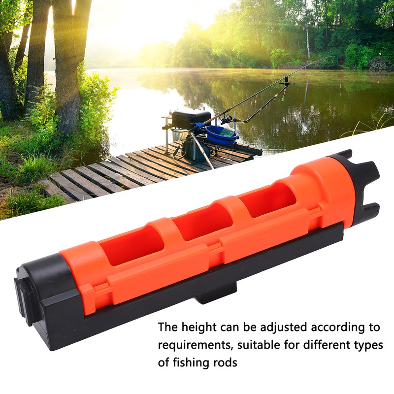 Plastic Fishing Box Rod Holder Fishing Box Rod Barrel Holder