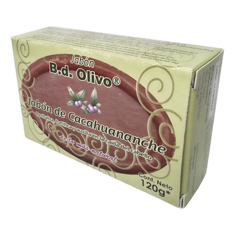 Jabón B.d.olivo Aceite Olivo, Y Cacahuananche 8 Pzas