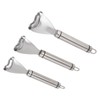 3pcs Stainless Steel Corn Cutter Peeler Safe Quick Clean Comfortable