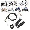 VOBOR 7/8in Throttle Grips with Cable Housing Holder, Handlebar Twist