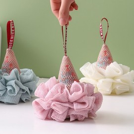 Shower sponge shower towel body scrub bath supplies 3 pieces set 10ea