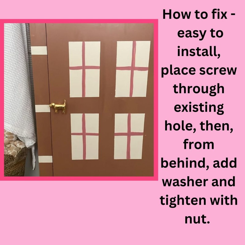 Bright Gold Animal Drawer Knobs - Dresser Cabinet (9. Dog)