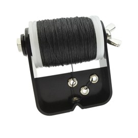 Archery Bowstring Server Serving Thread Jig Tool with Bowstring Serving Thread (Black and Black)