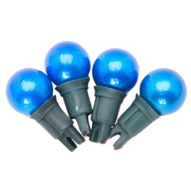 Christmas Concepts® Pack of 4 Blue Berry Push in Spare Bulbs - 5V 0.7W - Replacement Bulbs