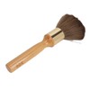 Neck Duster Brush Beech Wood Ergonomic Handle Portable Broken Hair