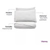 Vianney Juego Sábanas Matrimonial Simples Viasoft Gris Basic Vianney