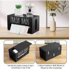 Trash Bag Dispenser, 13 Gallon Wall Mount Trash Bag Holder