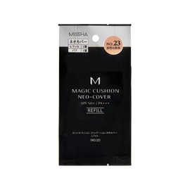 MISSHA M Cushion Foundation, Neo Cover, Refill, No. 23, Natural Skin Color, 0.5 oz (15 g)