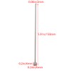 Utoolmart 2mm Dia Round Tip Steel Straight Ejector Pin Punch