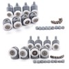 AKORD New Single Shower Door Rollers/Runners/Wheels/Pulleys/Guides 23 mm Diameter DIY
