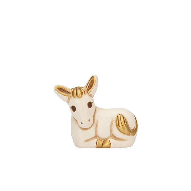 THUN - Asinello Bianco - Statuine Presepe Classico - Ceramica