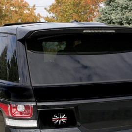 Biomar Labs® 2 x Vinyl Stickers Decals UK Union Jack England National United Kingdom Thin Red Line Flag Car Motorcycle Helmet B 241