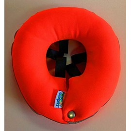 Puppy Bumpers Reflective Glow Pup Bumper™ Keep Your Dog on The Safe Side of The Fence - Glow Orange Up to 10"