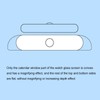 Watch Glass Sapphire Crystal Lens Calendar Window Magnification Transparent Rounded
