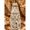 LaCroix New Unopened Lace Snowflake Evian Christian Lacroix Glass Holidays