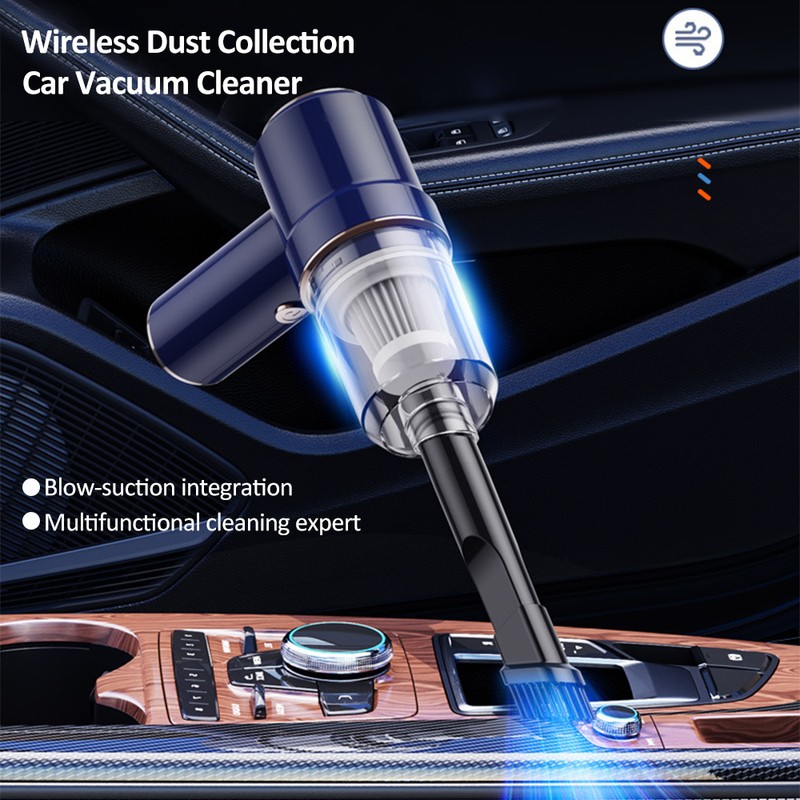 3-in-1 Mini Strong Suction Vacuum Cleaner for Car 4000Pa Powerful