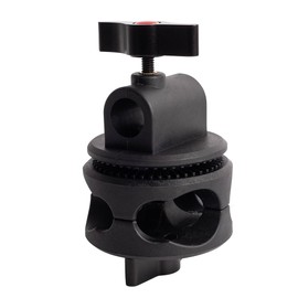 NovelGoal Swivel Grip Head Clamp Angle Tilt Mount Wheel Clamp Connector Bracket Boom Arm Reflector Holder Stand for Photo Studio Accessories