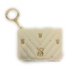 Victoria's Secret Foldable Card Case Keychain (Cream)