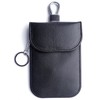 RFID Signal Blocker Faraday Pouch for Car Keys, Premium PU
