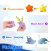 Plliocse 7 Pcs Baby Bath Toys for 1-4 Year Old,