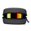 WT-DDJJK Ski Gloves, Protective EVA Ski Goggles Case, Sunglasses with