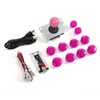 30/24 Cassette Button 5P Rocker Single Kit Black USB Core