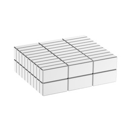 Liftsun N42 Block Magnets - 1/2" L x 1/4" W x 1/8" H - 60 Pack, Small Rare Earth Rectangular Neodymium Mini Bar Magnets, Block NdFeB Magnet 0.5 x 0.25 x 0.125 Inch