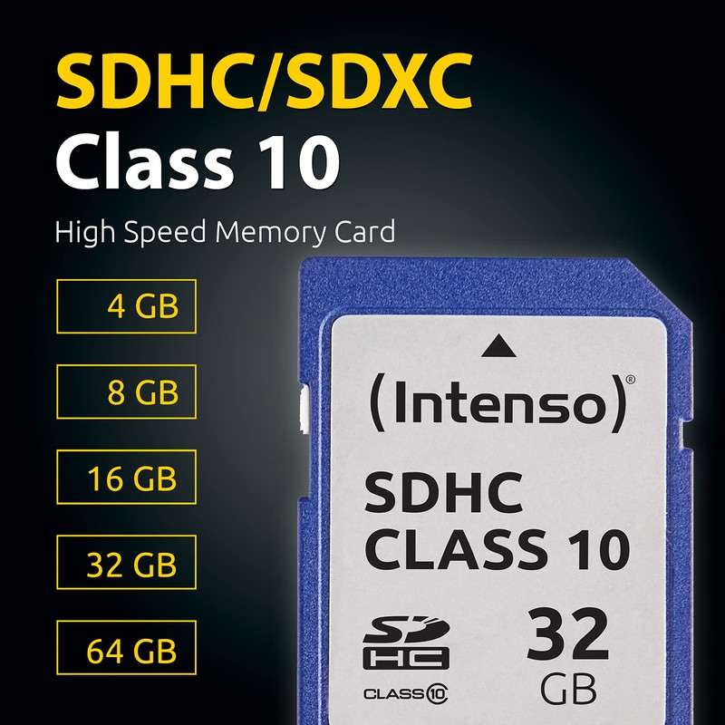Intenso 3411480 32GB SD Memory Card