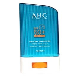 AHC Natural Perfection Fresh Sun Stick SPF50+ PA++++22g Easy to carry Mild daily moisture sun stick Lasting leisure sports UV protection / AHC 내추럴 퍼펙션 프레쉬 선 스틱 SPF50+ PA++++22g 간편한 휴대용 순한 데일리 수분 썬스틱 지속 레포츠 자외선차단