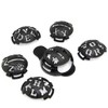 RHINORO Golf Ball Marker Alphabet Stencil MonoGrammer Capital Letter Template