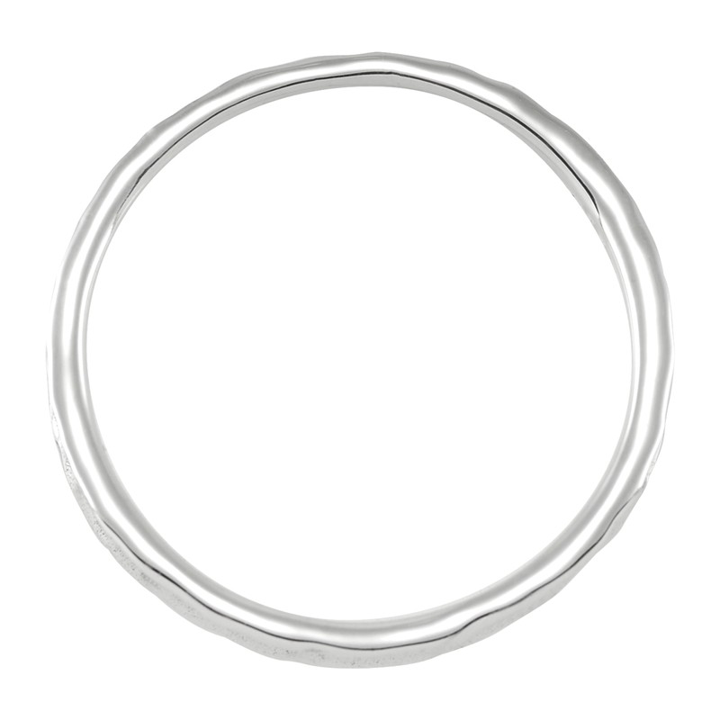 Silpada 'Stellar Stable' Stacking Ring in Hammered Sterling Silver, Size