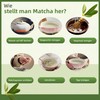 Emooncn Matcha Set Rosa Matcha Tee Set,Matcha Schale mit Ausgießer