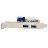 PCIE to USB3.0 Expansion Card 2 Ports High Speed Stable